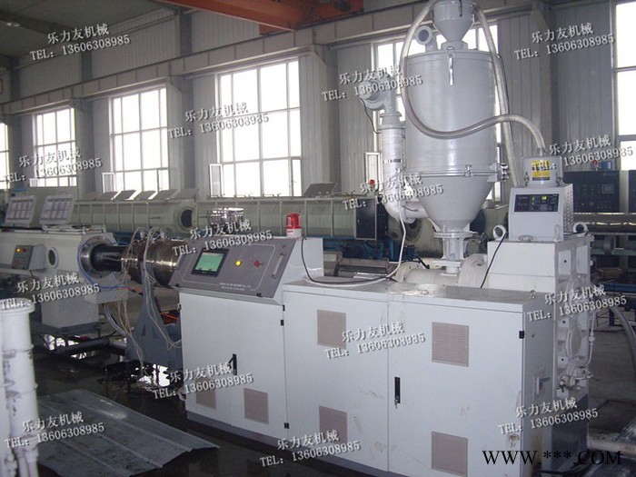 乐力友 供应北京专用PE大口径供水管材生产线 排污管道设备 塑料机械图2