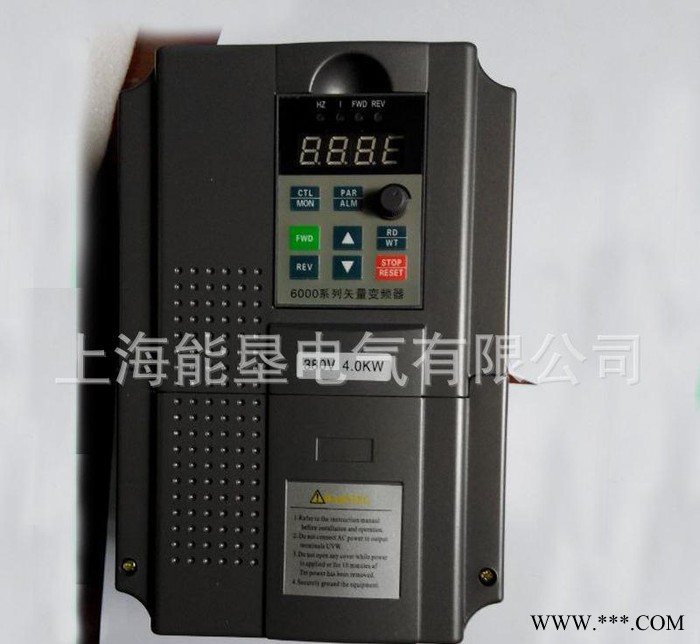 供应上海能垦NK6000-4T2800G 280KW塑料机械专用三相通用型变频器图3