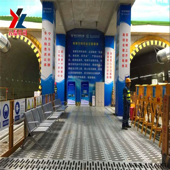 镀锌起鼓冲压走道板_长条孔镀锌走道板_钢板冲压走道板_云磊图3