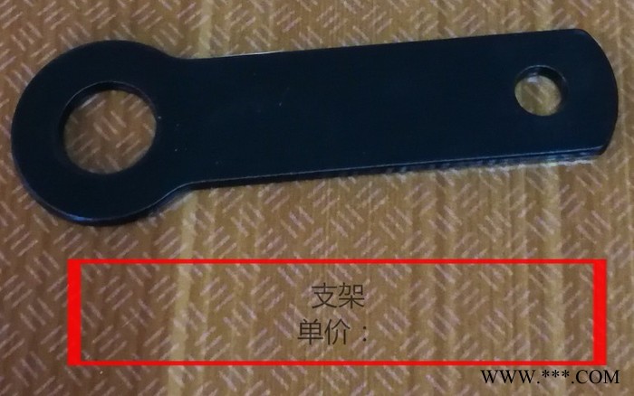 顶鑫   织带导环   冲压件图2