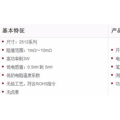 原装100%  萨特SMA系列合金冲压精密电阻 精密电阻/CSR