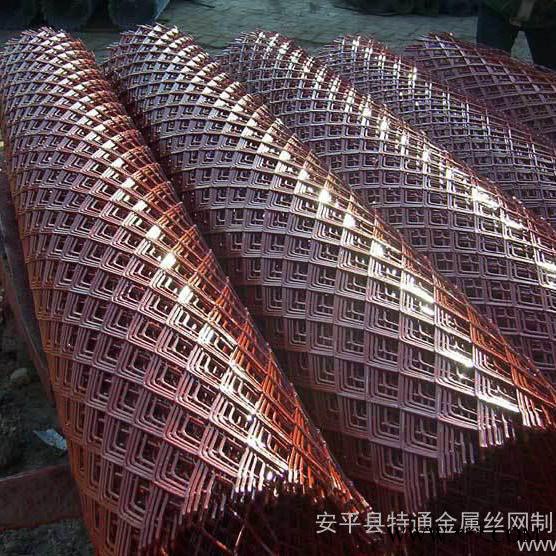 新盈特生产重型钢板网 钢板网片 菱形冲压网 圈玉米钢板网 菱形冲压网图2