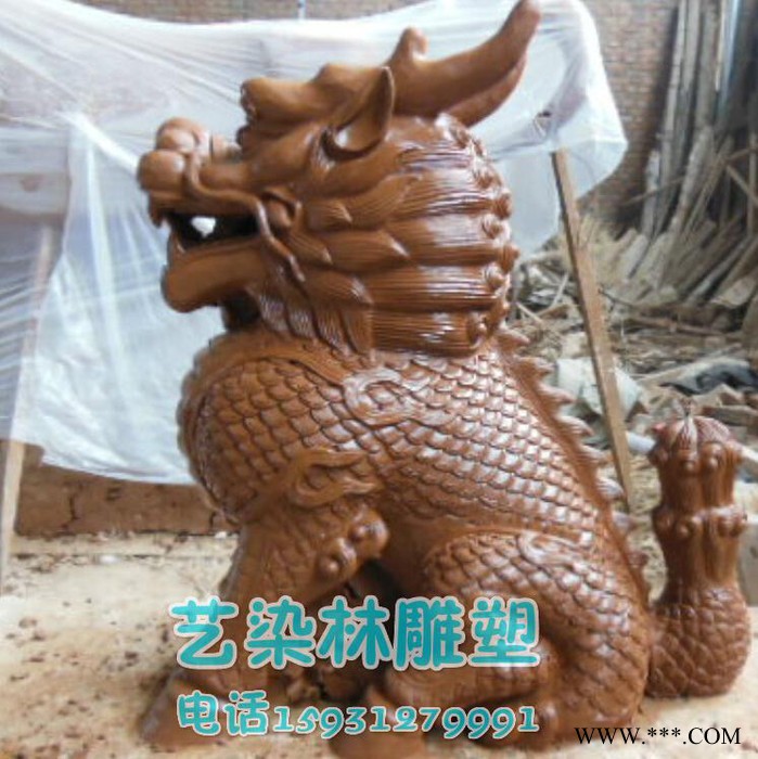 供应玻璃钢园林雕塑 【动物 人物 卡通】铜雕 玻璃钢模具 玻璃钢雕塑图3