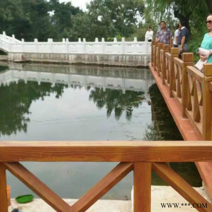天艺 仿木护栏模具  水泥护栏  X型水泥仿木护栏  水泥仿木护栏模具  河道护栏模具图6