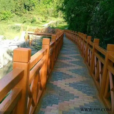 天艺 仿木护栏模具  水泥护栏  X型水泥仿木护栏  水泥仿木护栏模具  河道护栏模具
