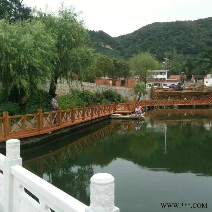 天艺 仿木护栏模具  水泥护栏  X型水泥仿木护栏  水泥仿木护栏模具  河道护栏模具图2