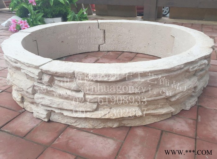 新华工艺 多种 玻璃钢花盆模具 水泥花坛专用模具 仿木花箱模具图8