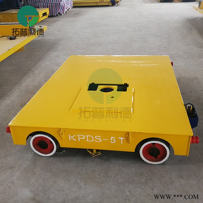 新利德KPDS湖北水泥转运车模具低压轨道供电车间平车有轨电动平车图7