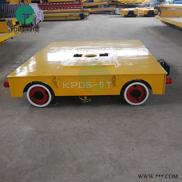 新利德KPDS湖北水泥转运车模具低压轨道供电车间平车有轨电动平车图8