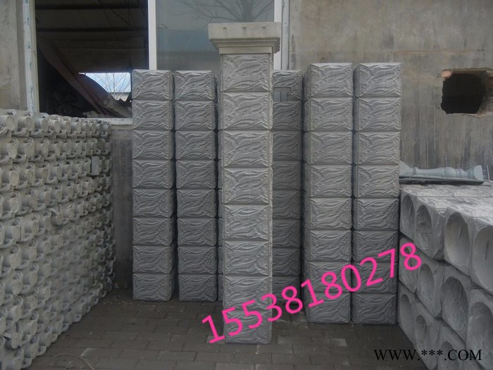 天艺水泥围栏模具混凝土制品艺术围栏模具，金剑围栏模具，水泥栏杆模具及产品图7