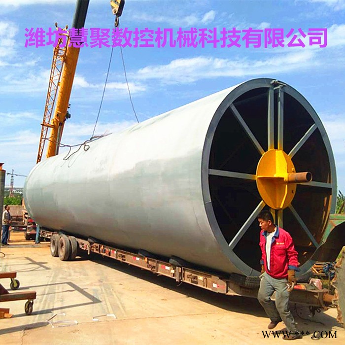 玻璃钢缠绕机罐体模具 伸缩开合式 玻璃钢脱硫塔烟道生产图3