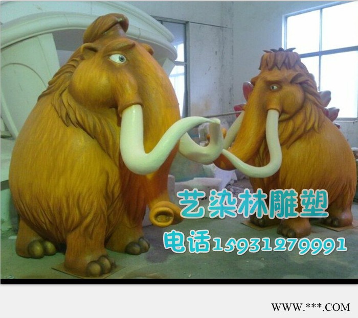 供应玻璃钢工艺品雕塑 卡通雕塑 铜雕 玻璃钢模具图2