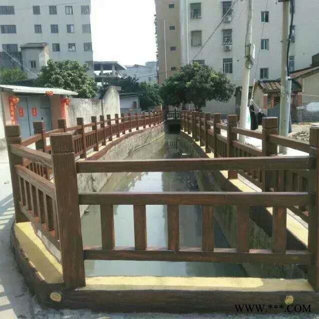 宜昌千艺石业 水泥仿木栏杆模具_水泥护栏_批发品牌商图5