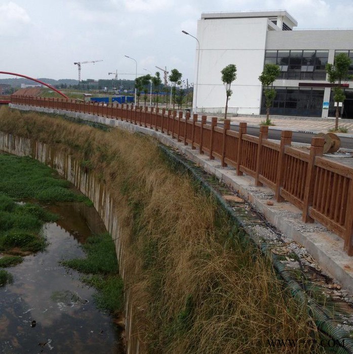 宜昌千艺石业 水泥仿木栏杆模具_水泥护栏_批发品牌商图3