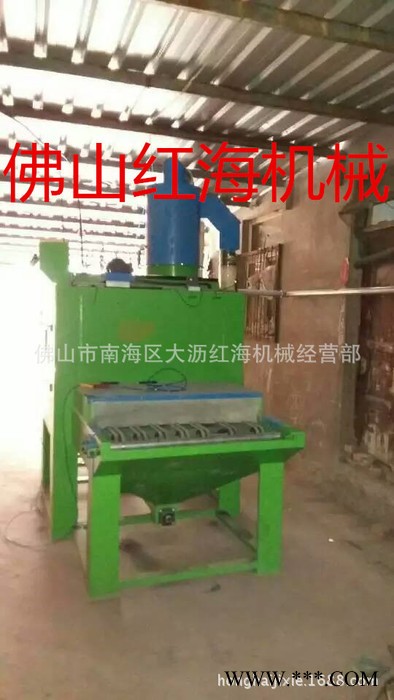 直销瓷砖玻璃工艺喷砂机山东陶瓷打砂机陶瓷模具全自动输送喷砂机图3