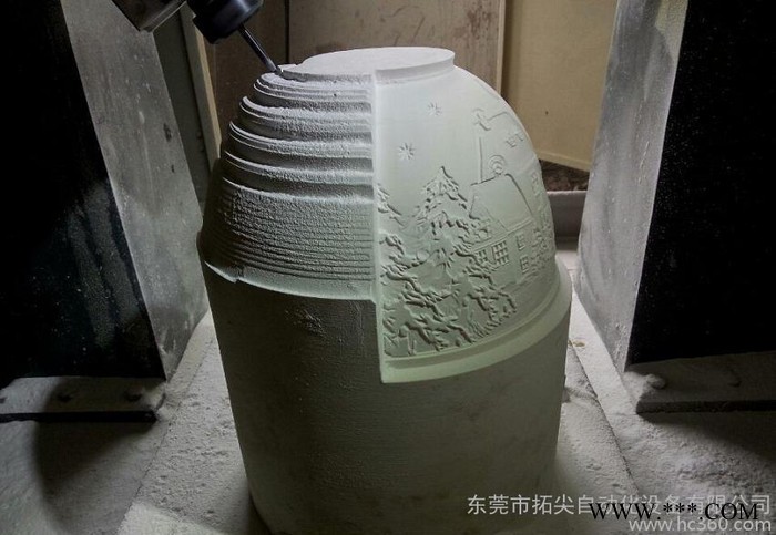 深圳陶瓷模具雕刻机/瓷模、石膏模具雕刻雕花专用图2