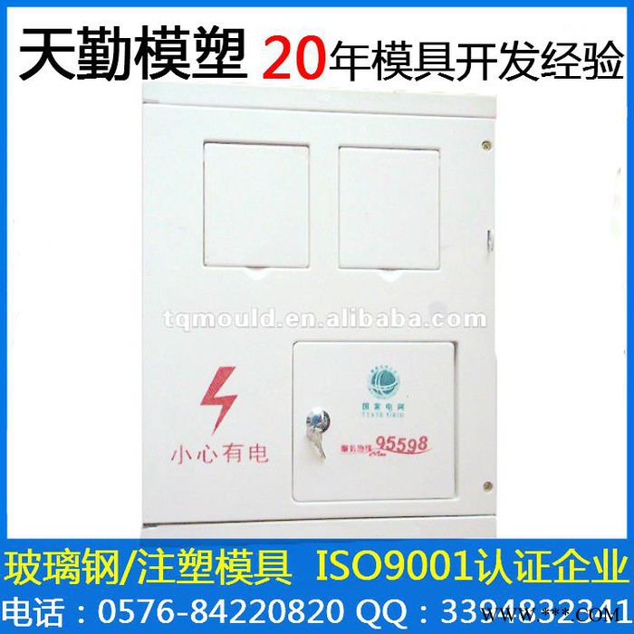 天勤塑料电表箱模具 新电网标准SMC/BMC/DMC塑料玻璃钢电表箱模具外壳体 大型工业工程电表箱配电箱塑料模具加工图5