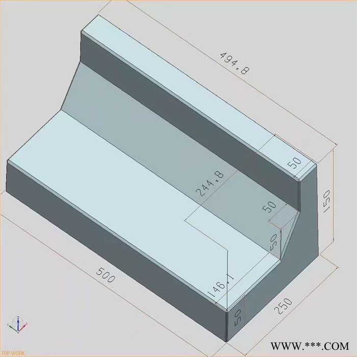 挡块模具 挡块模具厂家 塑料模具 定制挡块模具 水泥挡块模具图3