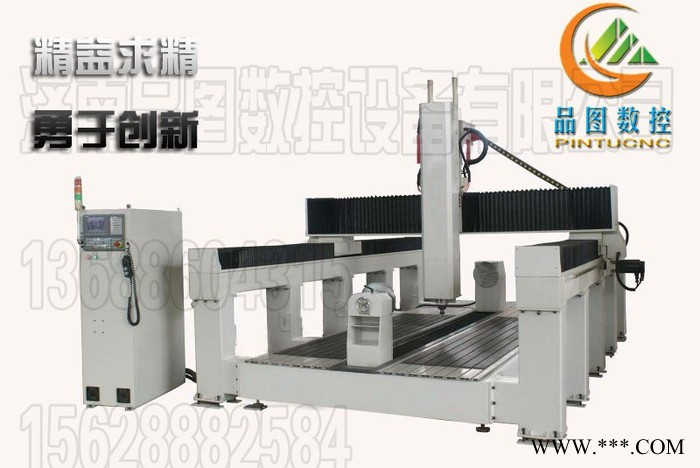 品图数控玻璃钢泡沫模具雕刻机图4