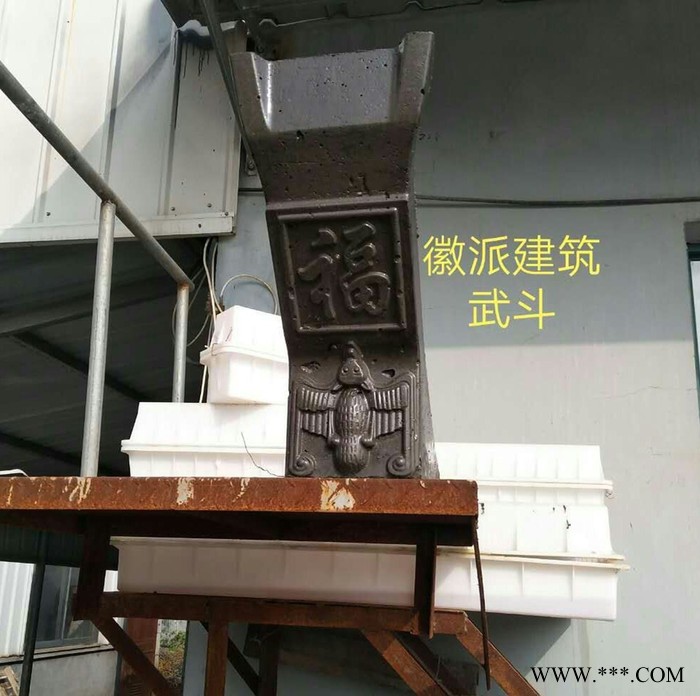 志华塑业 徽派建筑模具厂家批发 仿古模具 武斗文斗 圆珠脊 如意脊 假瓦脊 三线板水泥制品塑料模具图2
