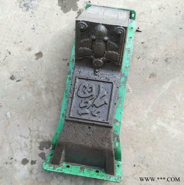 志华塑业 徽派建筑模具厂家批发 仿古模具 武斗文斗 圆珠脊 如意脊 假瓦脊 三线板水泥制品塑料模具图4