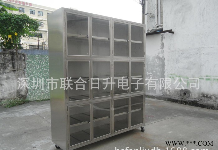 定制不锈钢玻璃多门展示样品模具治具夹具柜图3