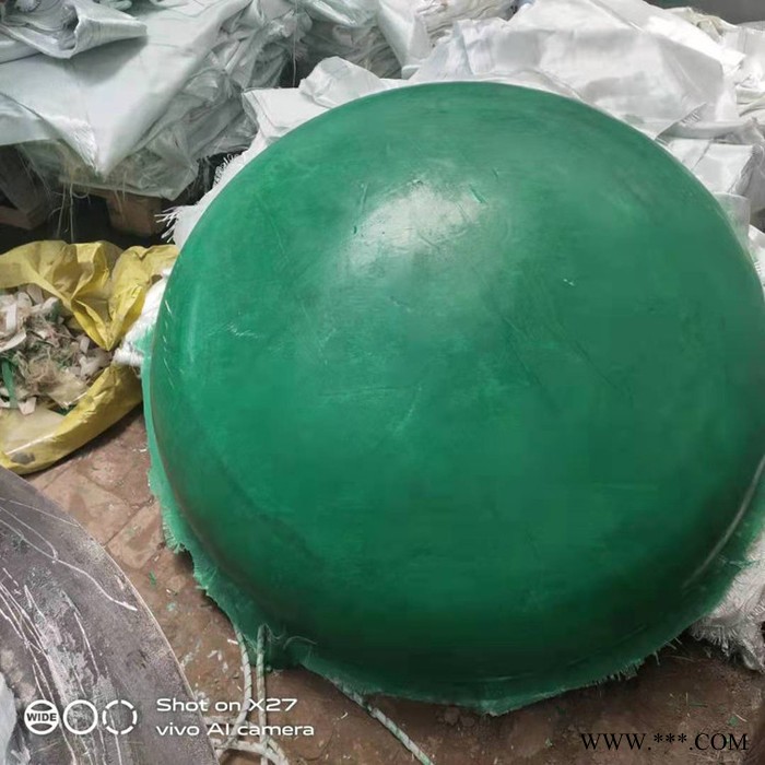 旭华 玻璃钢封头 玻璃钢抽真空封头 玻璃钢圆封头模具图2