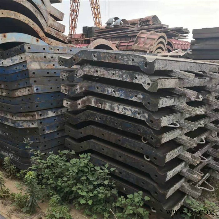 红桥机械 桥梁AB墙护栏模板模具 水泥防撞墙护栏钢模板图7