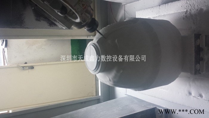 4040保丽龙陶瓷模具五轴联动雕刻机 石膏 代木 树脂刀头自动跟随图2