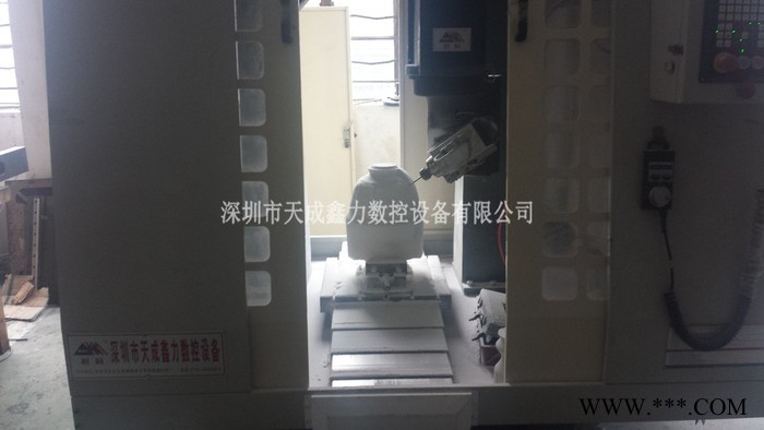 4040保丽龙陶瓷模具五轴联动雕刻机 石膏 代木 树脂刀头自动跟随图3