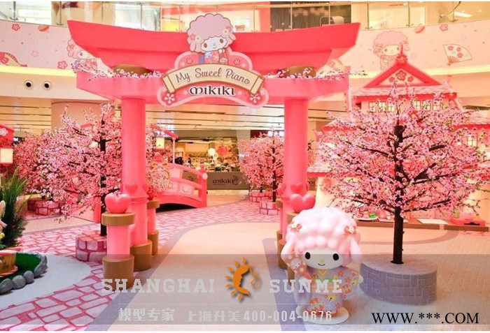 模型专家【上海升美】MIKIKI卡通人物户外玻璃钢模具摆件工艺品图3