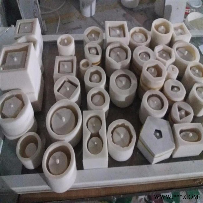 鑫百纳 多肉花盆硅胶模具简约几何形状多肉水泥混泥土硅胶模具定做图8