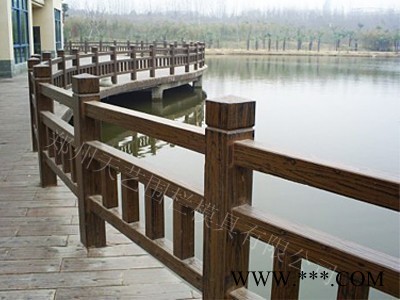 天艺模具001  梯形仿木河堤护栏   水泥产品图6