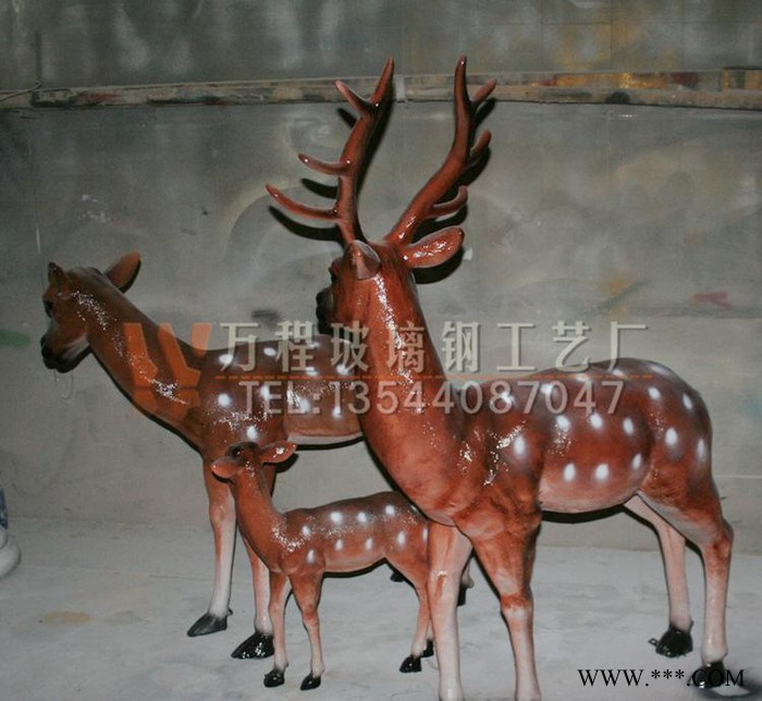 **雕塑模型 园林动物雕塑小品 玻璃钢仿真**雕塑有模具图3