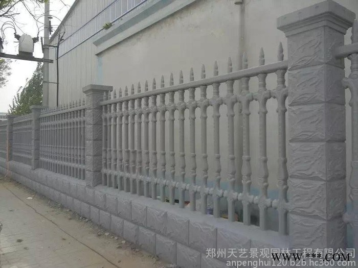 供应1.2米和1.6米金剑围栏宝剑围栏剑尖式围栏水泥产品以及塑料模具图6