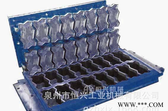 空心砖模具 砌块成型机模具 恒兴混凝土制砖机模具 水泥砖机模图2