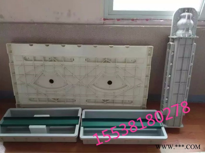 天艺扇形河堤护栏混凝土制品河道栏杆，河堤栏杆，护岸栏杆，仿大理石护栏，水泥河堤护栏模具及产品图5