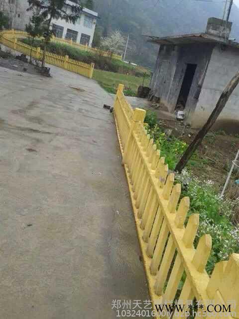 供应水泥仿木栅栏模具 水泥护栏模具图2