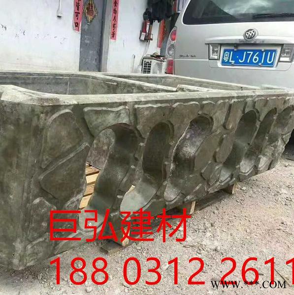 巨弘箱式连锁护坡钢模具水泥框格护坡模具预制块护坡图4