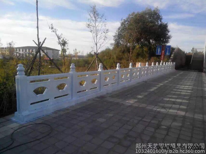 供应水泥栏杆模具 扇形护栏模具 水泥桥栏杆模具 水泥河道模具图3