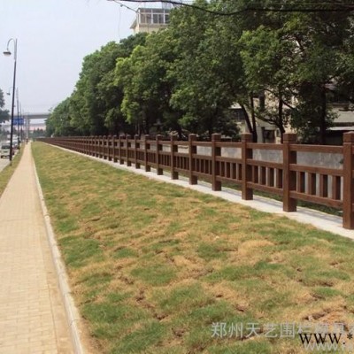 河道仿木护栏模具及水泥产品厂家