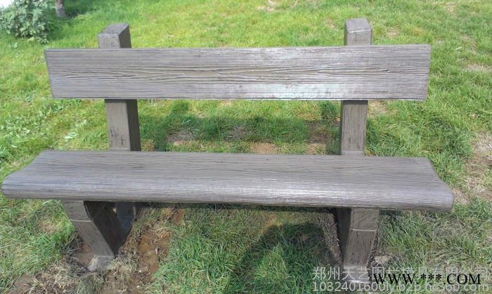 供应水泥仿木坐凳模具 塑料模具图2
