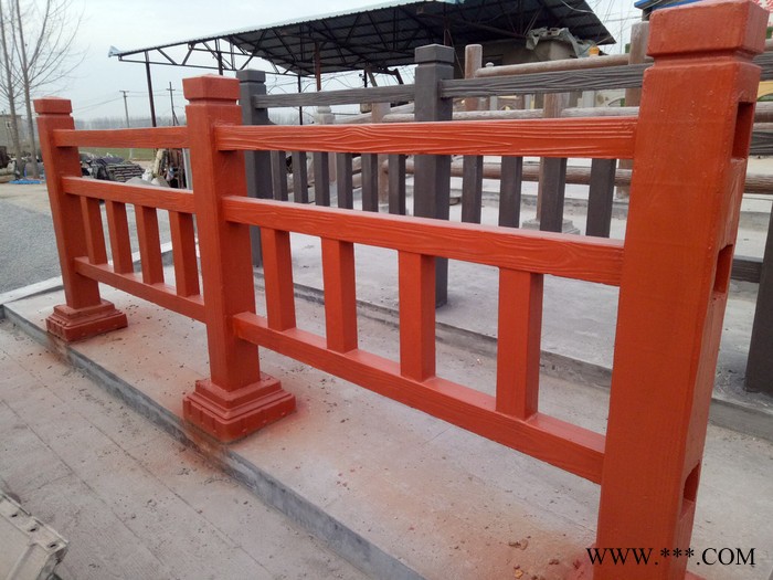 水泥仿木栏杆模具图2