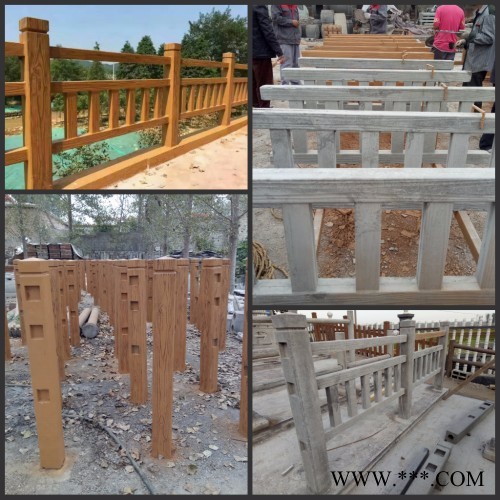 水泥仿木栏杆模具图5
