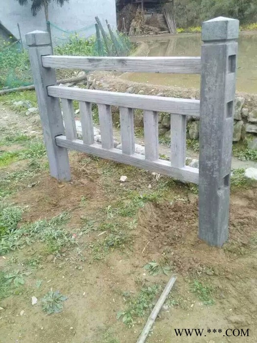 水泥仿木栏杆模具图6