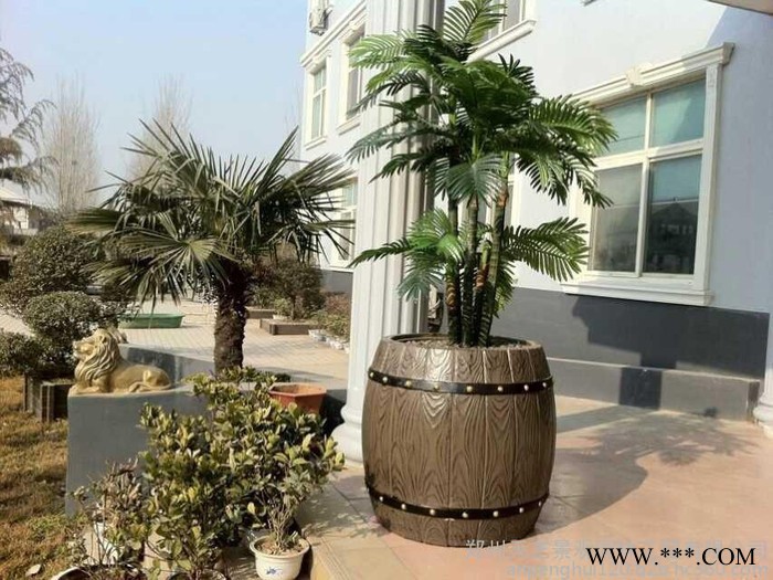 郑州天艺供应湖北仿木花桶  花桶模具  啤酒桶合金塑料模具以及水泥产品图6