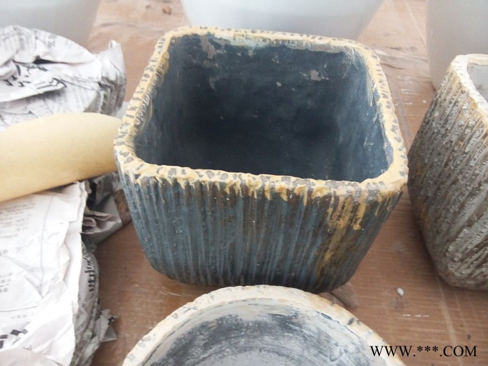 水泥花盆模具，硅胶模具 厂图7