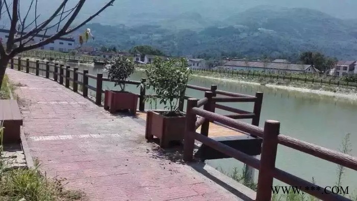 供应仿木护栏模具  仿树皮护栏模具 及水泥制品图5
