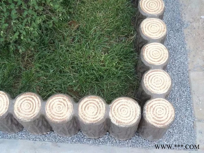 天艺仿木树桩石模具混凝土制品木桩水泥树桩模具，仿木树桩护栏，仿树皮木桩仿木桩连木桩模具及产品