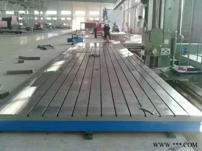 四川雅安数控机床工作台落地镗床工作台两次回火去除应力保证精度图4